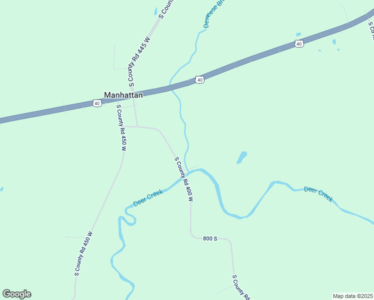 map of restaurants, bars, coffee shops, grocery stores, and more near 4201 South Co Road 400 West in Reelsville