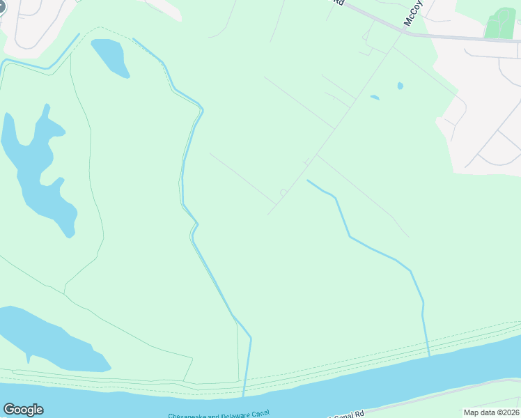 map of restaurants, bars, coffee shops, grocery stores, and more near 2677 McCoy Road in Bear