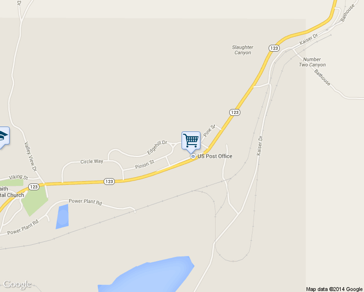 map of restaurants, bars, coffee shops, grocery stores, and more near 680 Edgehill Drive in Sunnyside