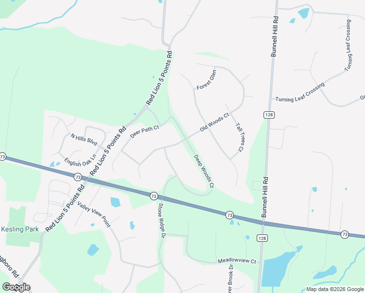 map of restaurants, bars, coffee shops, grocery stores, and more near 7682 Old Woods Ct in Springboro