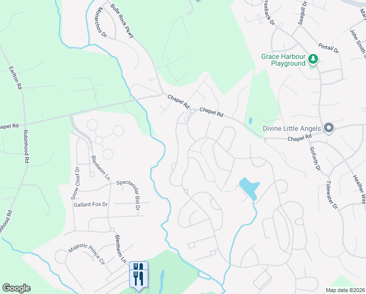 map of restaurants, bars, coffee shops, grocery stores, and more near in Havre de Grace