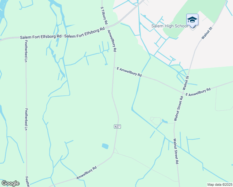 map of restaurants, bars, coffee shops, grocery stores, and more near 85 Amwellbury Road in Salem