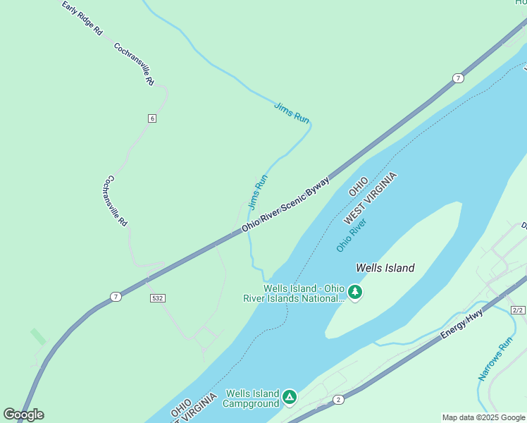 map of restaurants, bars, coffee shops, grocery stores, and more near 31825 Ohio 7 in Matamoras
