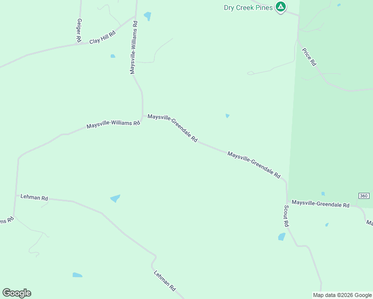 map of restaurants, bars, coffee shops, grocery stores, and more near 37019 Maysville-Greendale Road in Logan