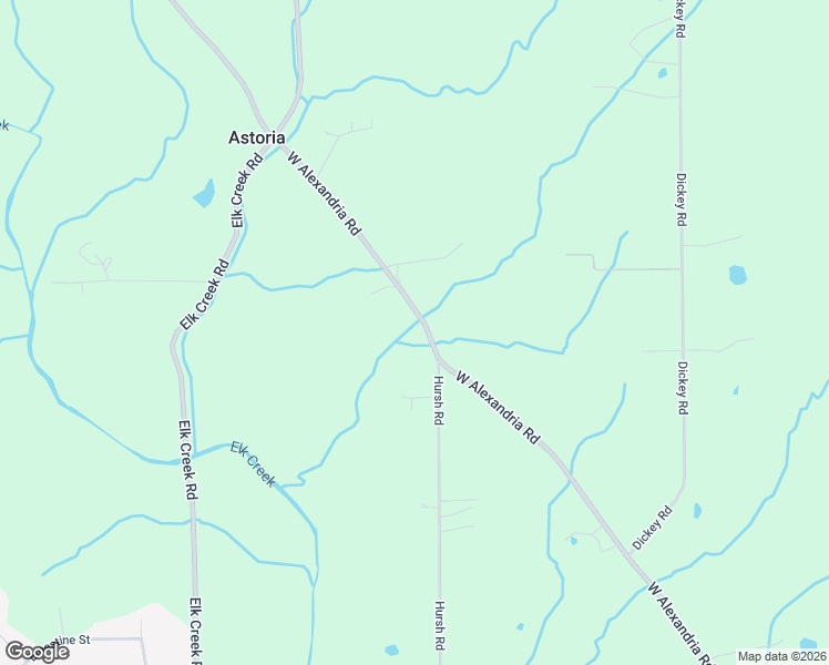 map of restaurants, bars, coffee shops, grocery stores, and more near 6583 West Alexandria Road in Middletown