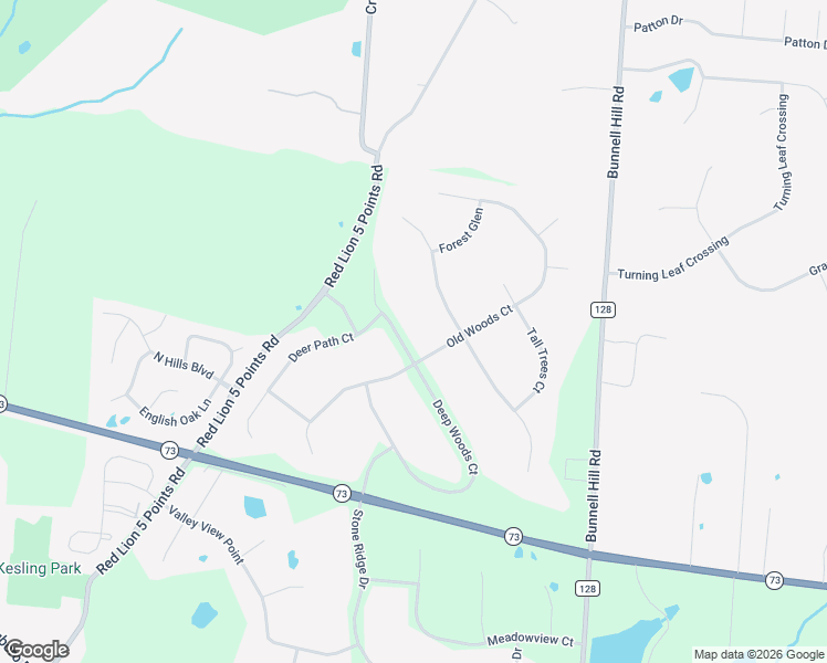 map of restaurants, bars, coffee shops, grocery stores, and more near 7917 Woodbridge Court in Springboro