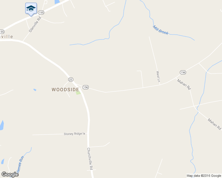 map of restaurants, bars, coffee shops, grocery stores, and more near 3142 Aldino Road in Churchville