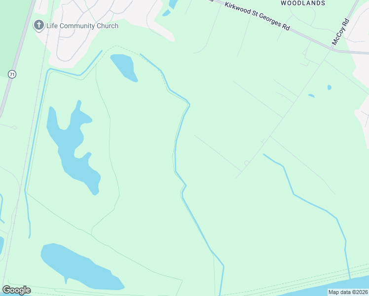 map of restaurants, bars, coffee shops, grocery stores, and more near 2667 McCoy Road in Bear