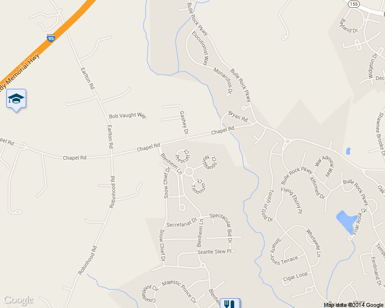 map of restaurants, bars, coffee shops, grocery stores, and more near 207 Prescott Court in Havre de Grace
