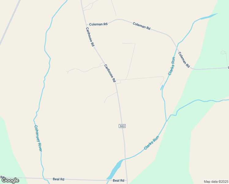 map of restaurants, bars, coffee shops, grocery stores, and more near 157 Canhouse Road in Elmer