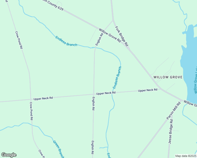 map of restaurants, bars, coffee shops, grocery stores, and more near 118 English Road in Pittsgrove