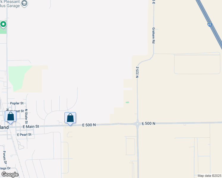 map of restaurants, bars, coffee shops, grocery stores, and more near in Whiteland