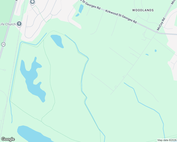 map of restaurants, bars, coffee shops, grocery stores, and more near 2667 McCoy Road in Bear