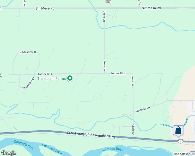 map of restaurants, bars, coffee shops, grocery stores, and more near 20 Reata Lane in Silt