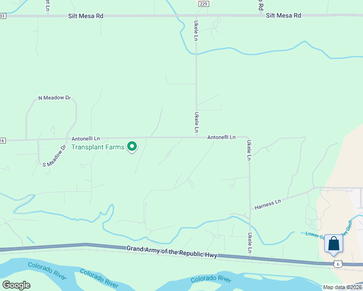 map of restaurants, bars, coffee shops, grocery stores, and more near 20 Reata Lane in Silt