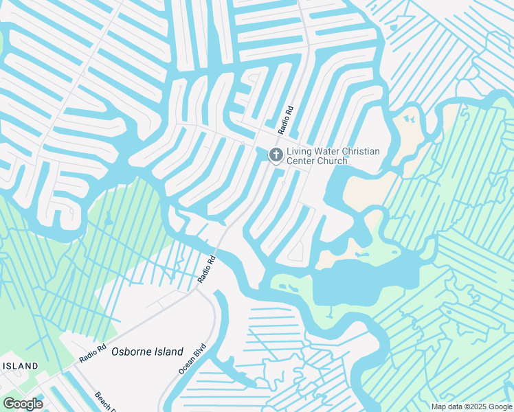 map of restaurants, bars, coffee shops, grocery stores, and more near 20 South Ensign Drive in Little Egg Harbor Township