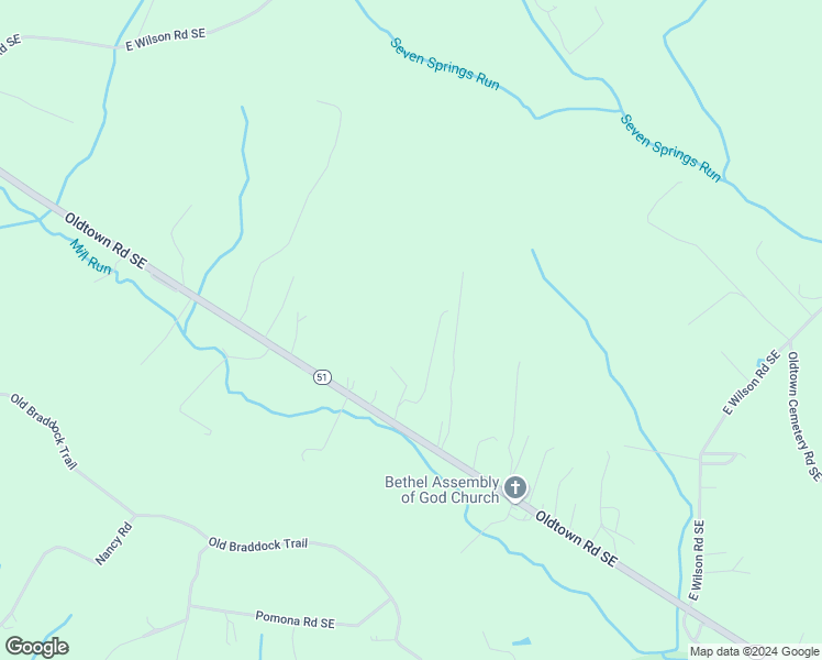 map of restaurants, bars, coffee shops, grocery stores, and more near 17804 Sierra Lane Southeast in Oldtown