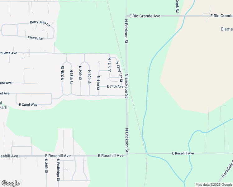 map of restaurants, bars, coffee shops, grocery stores, and more near 4228 East 73rd 1/2 Avenue in North Terre Haute