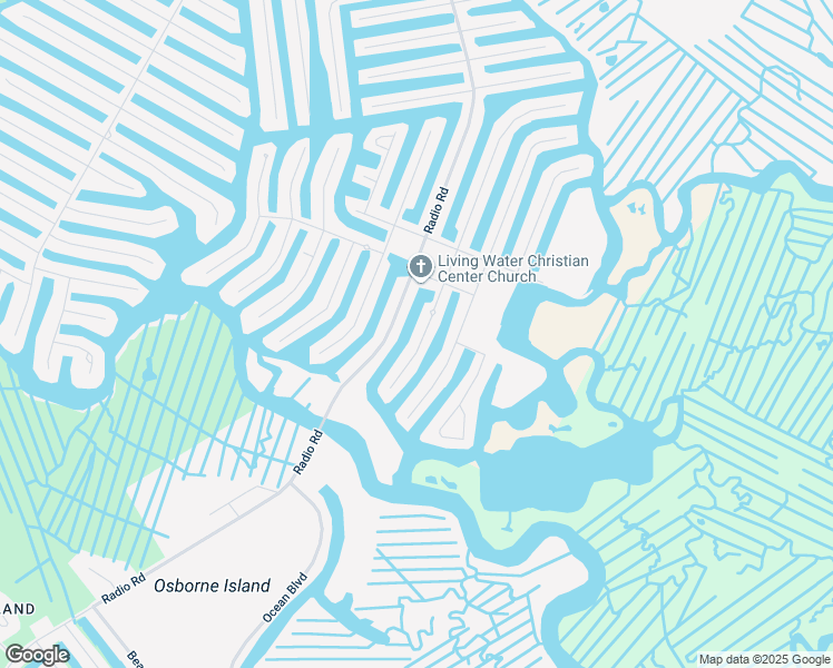 map of restaurants, bars, coffee shops, grocery stores, and more near 20 South Ensign Drive in Little Egg Harbor Township