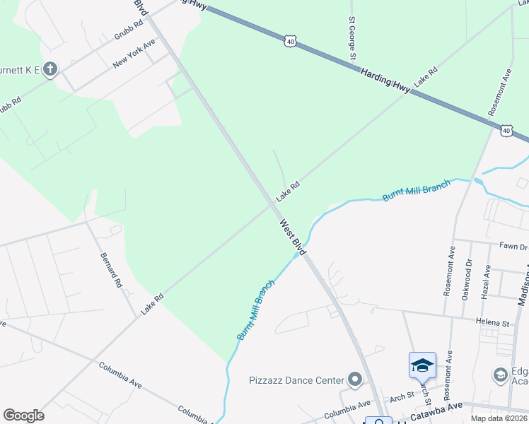 map of restaurants, bars, coffee shops, grocery stores, and more near 1175 Northwest Boulevard in Newfield