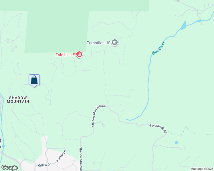 map of restaurants, bars, coffee shops, grocery stores, and more near 8720 South Warhawk Road in Conifer