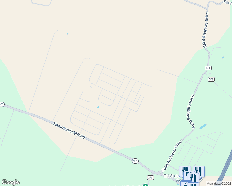 map of restaurants, bars, coffee shops, grocery stores, and more near 200 Otero Lane in Hedgesville