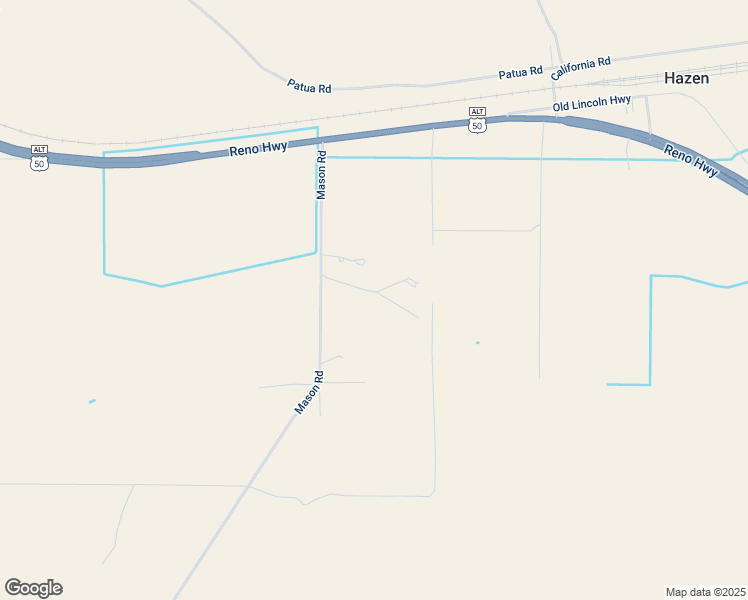 map of restaurants, bars, coffee shops, grocery stores, and more near 111 Mason Road in Fernley