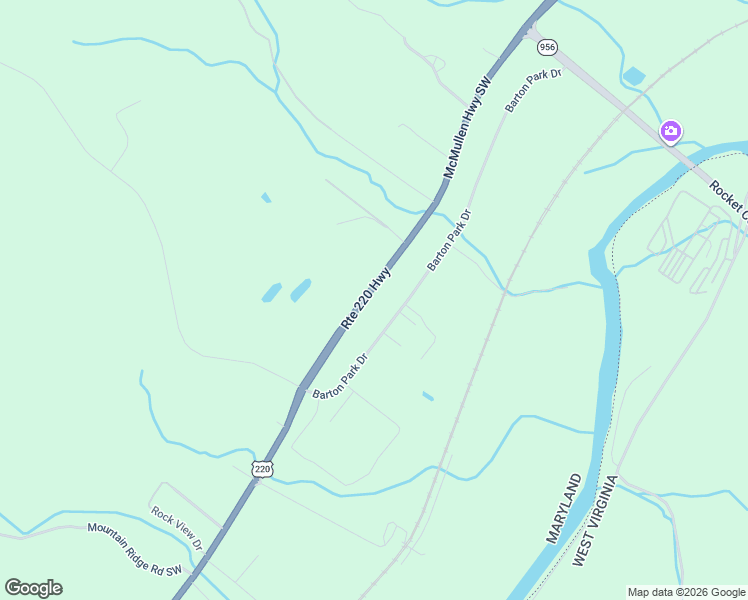 map of restaurants, bars, coffee shops, grocery stores, and more near 17842 McMullen Highway Southwest in Rawlings