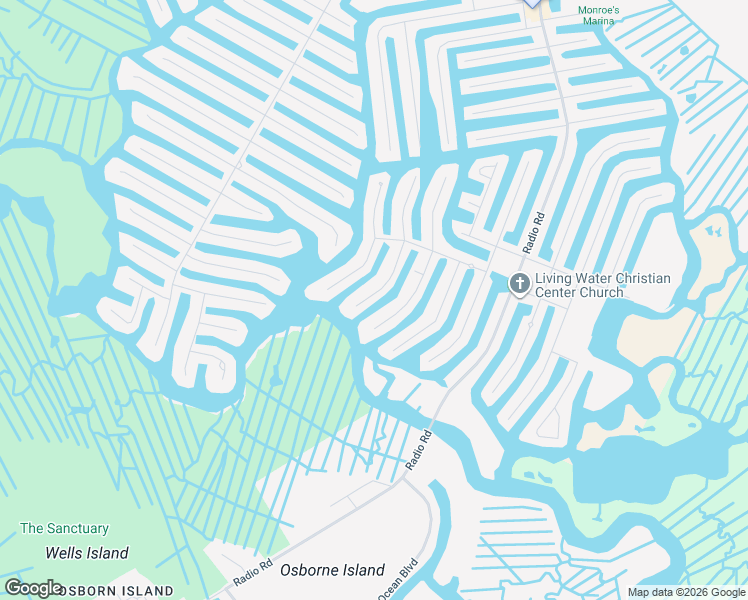 map of restaurants, bars, coffee shops, grocery stores, and more near 132 South Commodore Drive in Ocean County