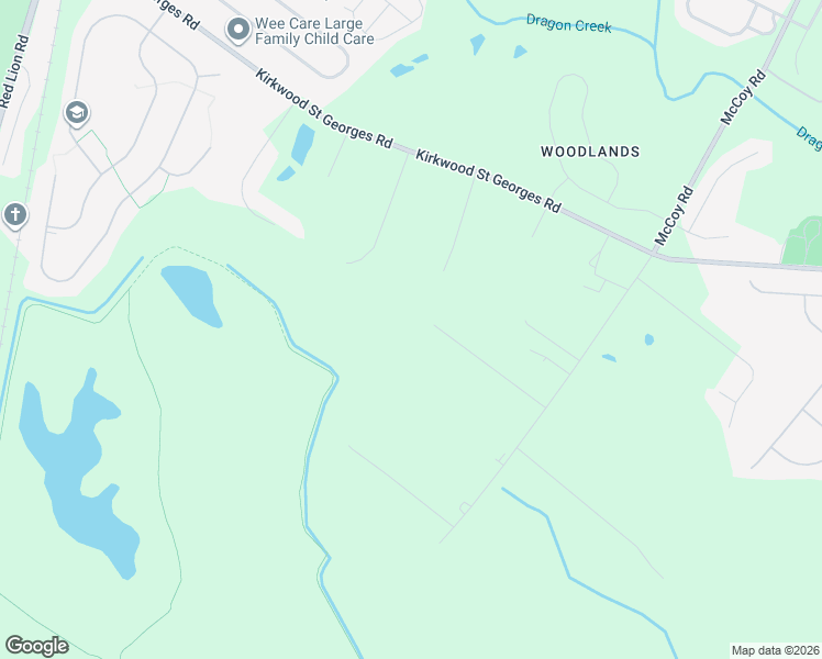 map of restaurants, bars, coffee shops, grocery stores, and more near 745 Elizabeth Lane in Bear