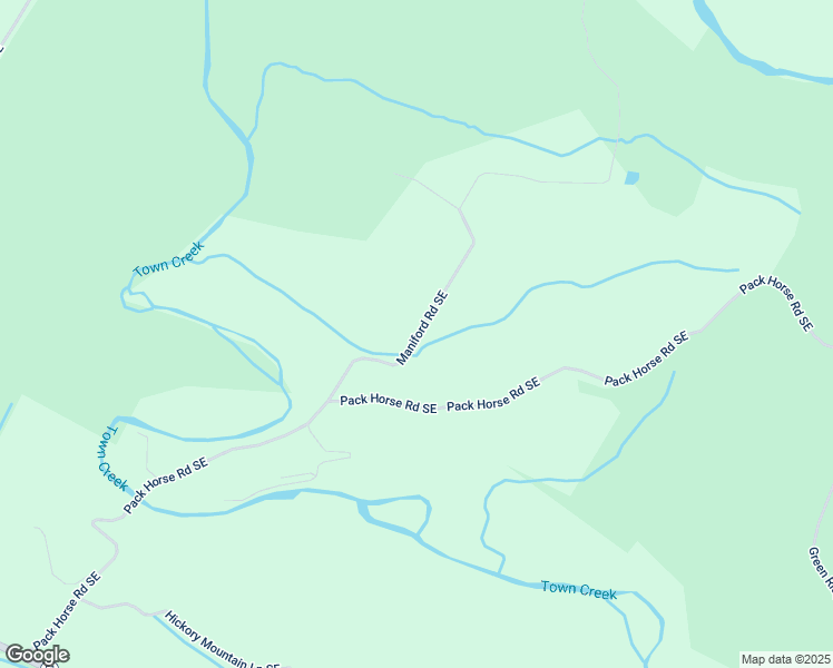 map of restaurants, bars, coffee shops, grocery stores, and more near 17515 Maniford Road Southeast in Oldtown