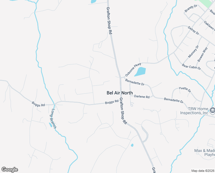map of restaurants, bars, coffee shops, grocery stores, and more near 1809 Ridgecroft Drive in Bel Air North
