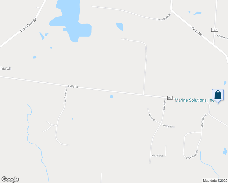 map of restaurants, bars, coffee shops, grocery stores, and more near 4329 Lytle Road in Waynesville