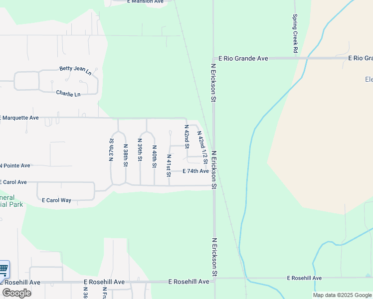 map of restaurants, bars, coffee shops, grocery stores, and more near 7401 North 42nd Street in North Terre Haute