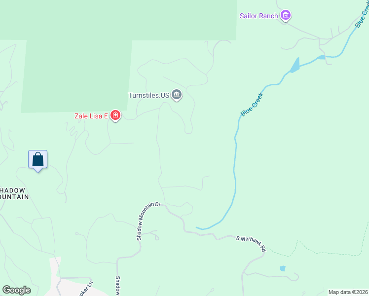 map of restaurants, bars, coffee shops, grocery stores, and more near 8600 South Warhawk Road in Conifer