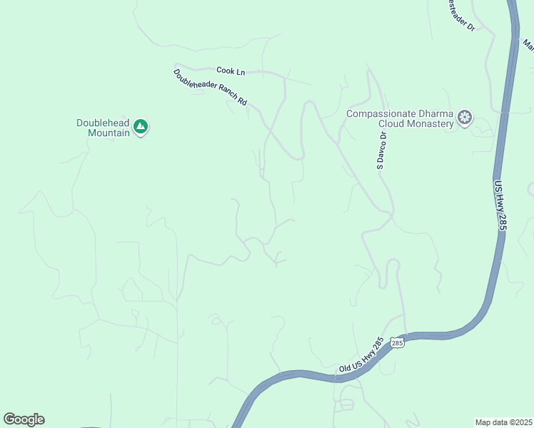map of restaurants, bars, coffee shops, grocery stores, and more near 8537 Doubleheader Ranch Road in Morrison