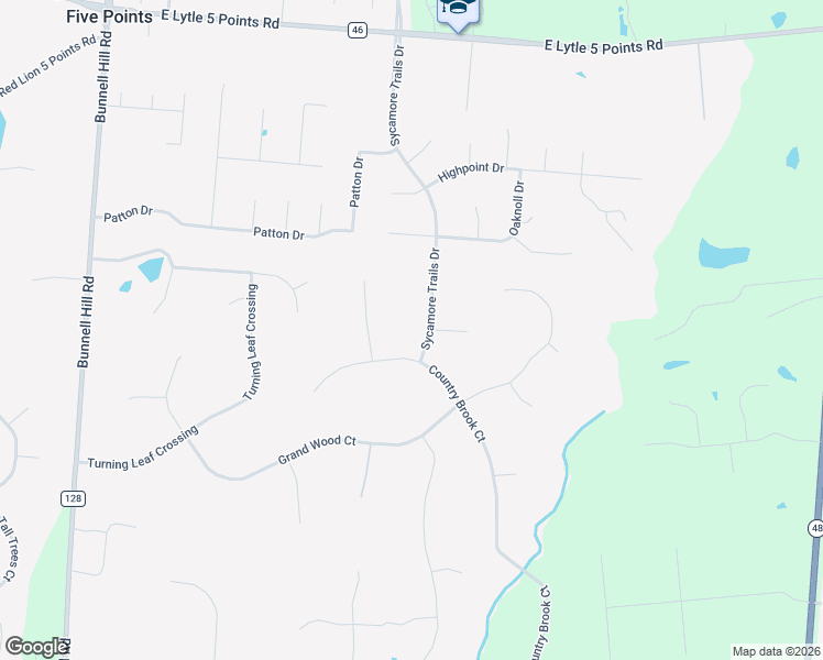 map of restaurants, bars, coffee shops, grocery stores, and more near 8531 Sycamore Trails Drive in Springboro
