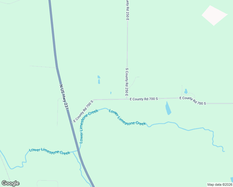 map of restaurants, bars, coffee shops, grocery stores, and more near 6946 South County Road 250 East in Cloverdale