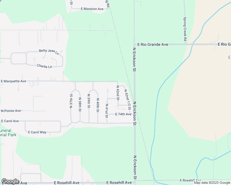 map of restaurants, bars, coffee shops, grocery stores, and more near 7710 North 42nd Street in Terre Haute