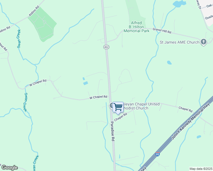 map of restaurants, bars, coffee shops, grocery stores, and more near 306 Paradise Road in Havre de Grace