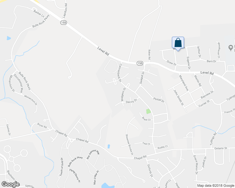 map of restaurants, bars, coffee shops, grocery stores, and more near 202 Pond View Lane in Havre de Grace