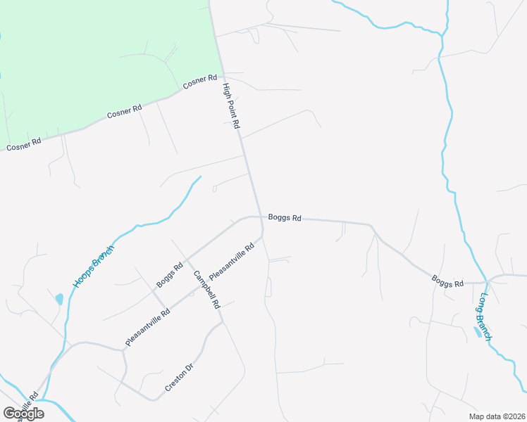 map of restaurants, bars, coffee shops, grocery stores, and more near 1618 Boggs Road in Bel Air North