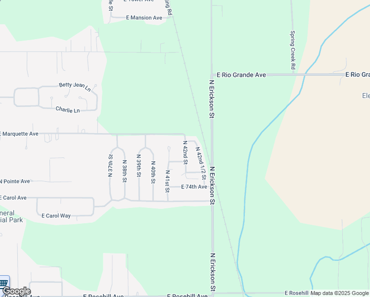 map of restaurants, bars, coffee shops, grocery stores, and more near 7710 North 42nd Street in Terre Haute
