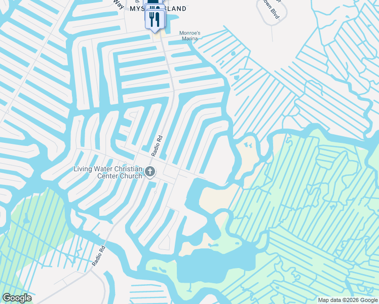 map of restaurants, bars, coffee shops, grocery stores, and more near 118 North Spinnaker Drive in Little Egg Harbor Township