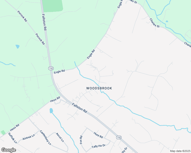 map of restaurants, bars, coffee shops, grocery stores, and more near 2310 Kings Arms Drive in Fallston