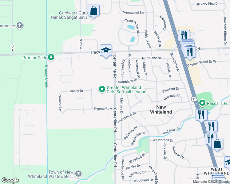 map of restaurants, bars, coffee shops, grocery stores, and more near 700 Sawmill Road in New Whiteland