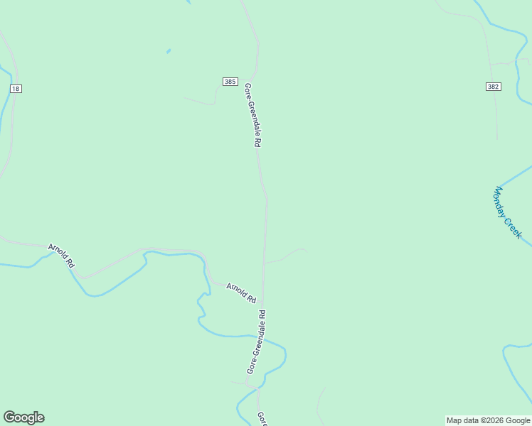 map of restaurants, bars, coffee shops, grocery stores, and more near County Road 19 in Hocking County