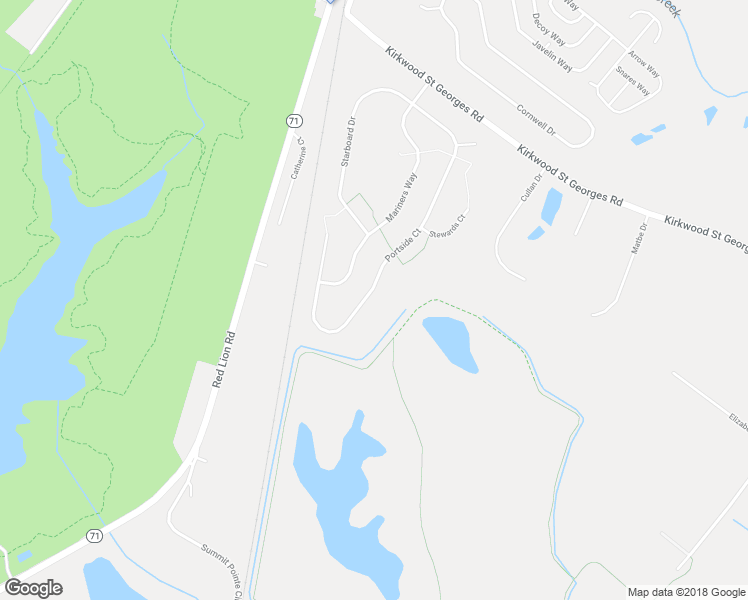 map of restaurants, bars, coffee shops, grocery stores, and more near 152 Portside Court in Bear