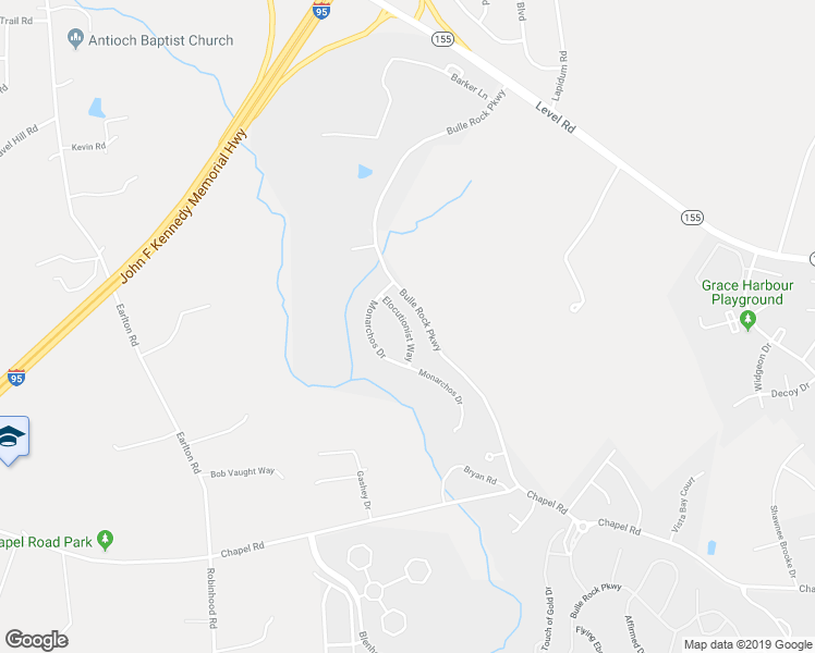 map of restaurants, bars, coffee shops, grocery stores, and more near 710 Elocutionist Way in Havre de Grace