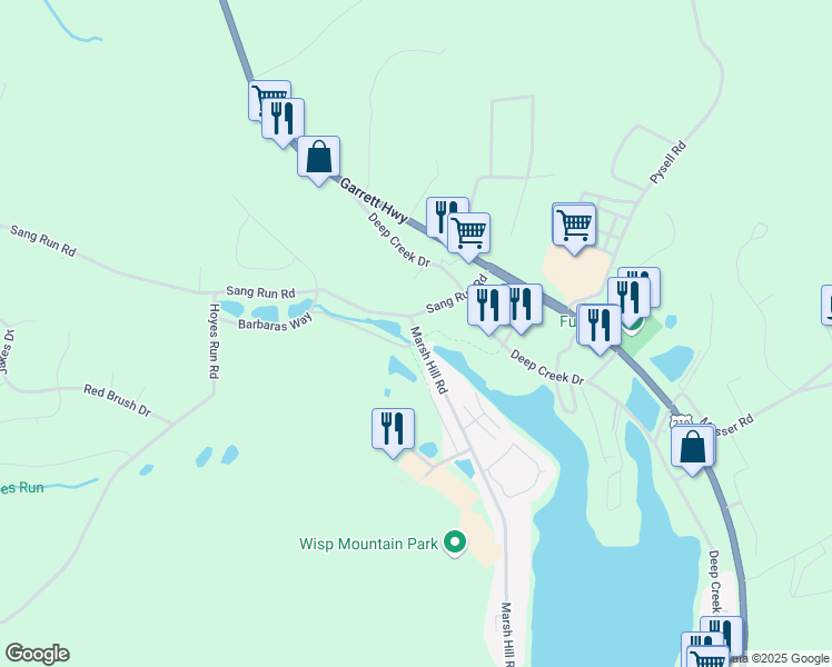 25 Marsh Hill Road, McHenry MD Walk Score